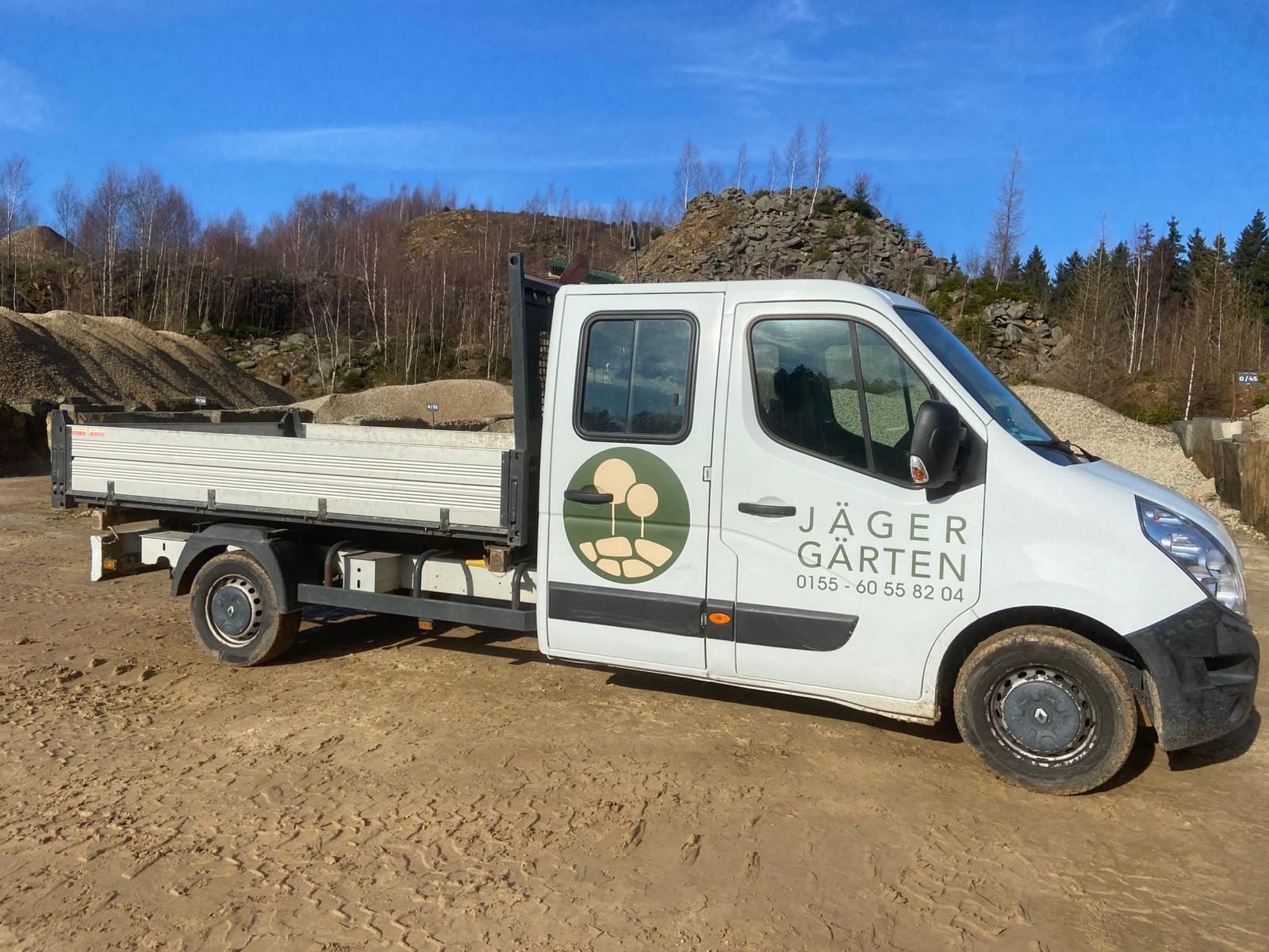 Jäger Gärten Firmenwagen