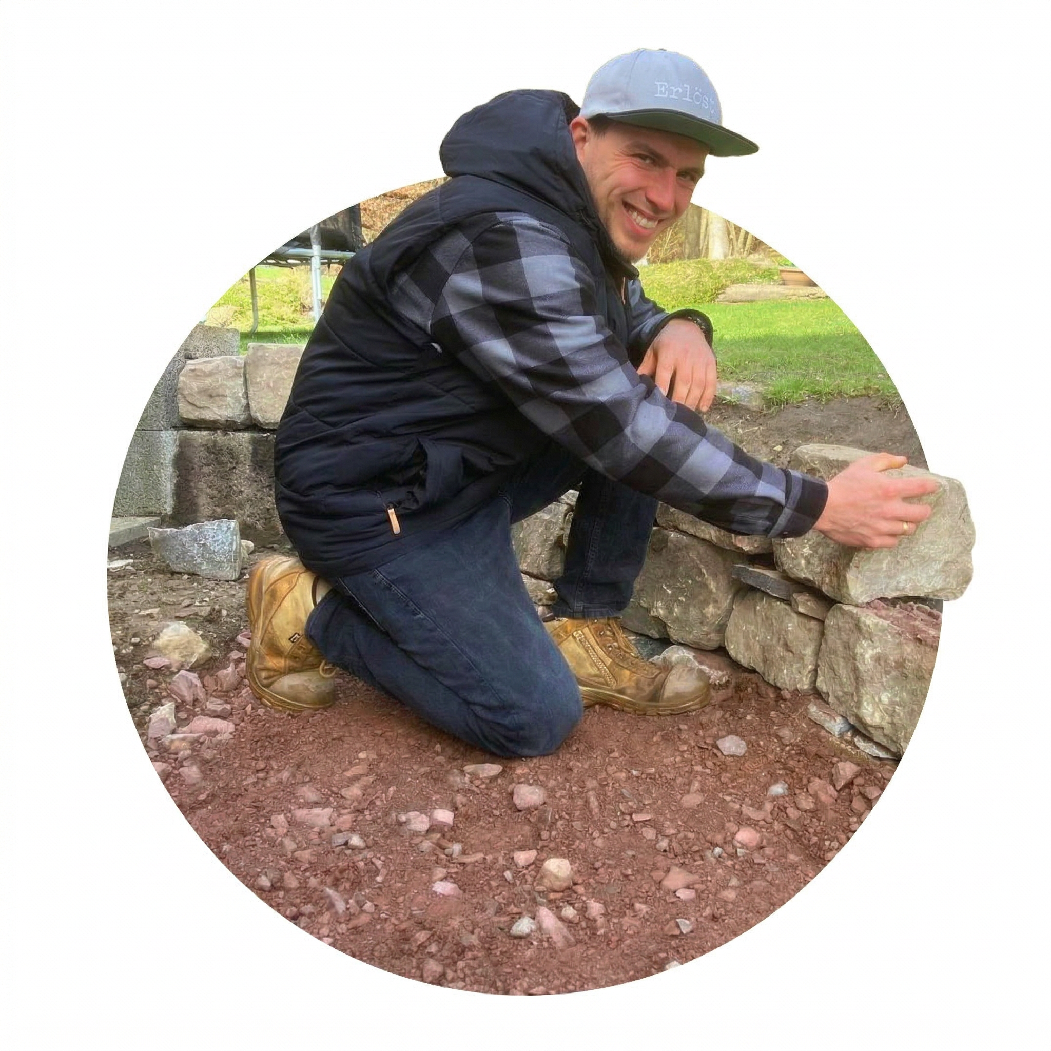 Samuel Jäger bei der Arbeit